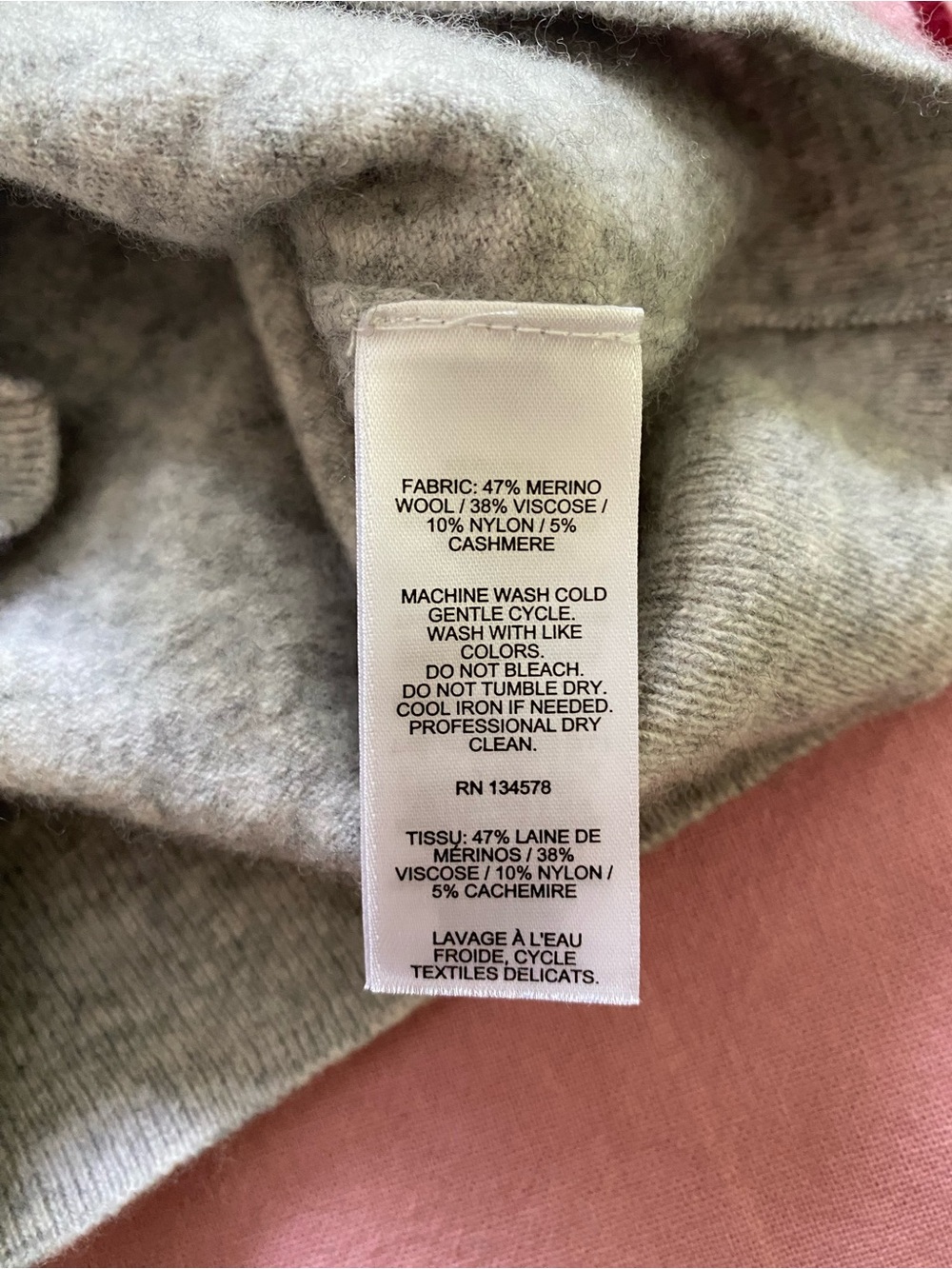 Vineyard Vines Cashmere Wool Blend Whale Crewneck Sweater Medium - Picture 14 of 15